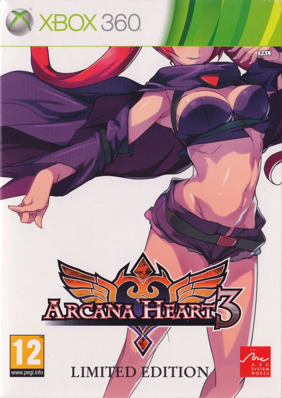 Arcana Heart 3 box art for Xbox 360